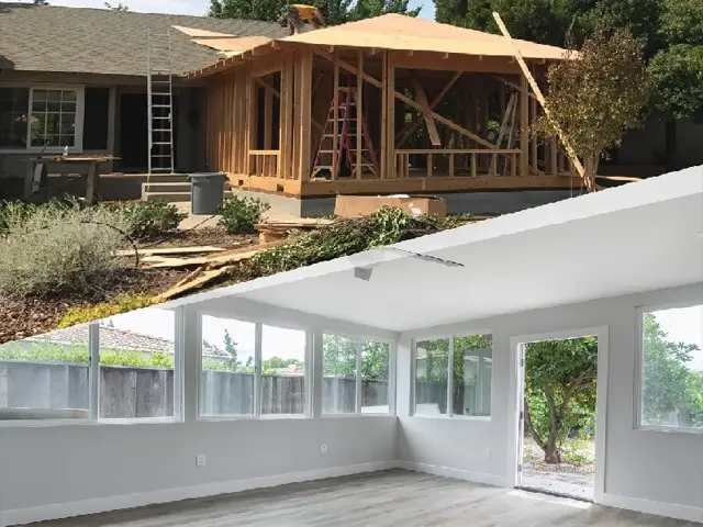 Room addition in Houston