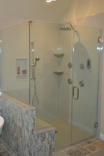 Shower conversion, after